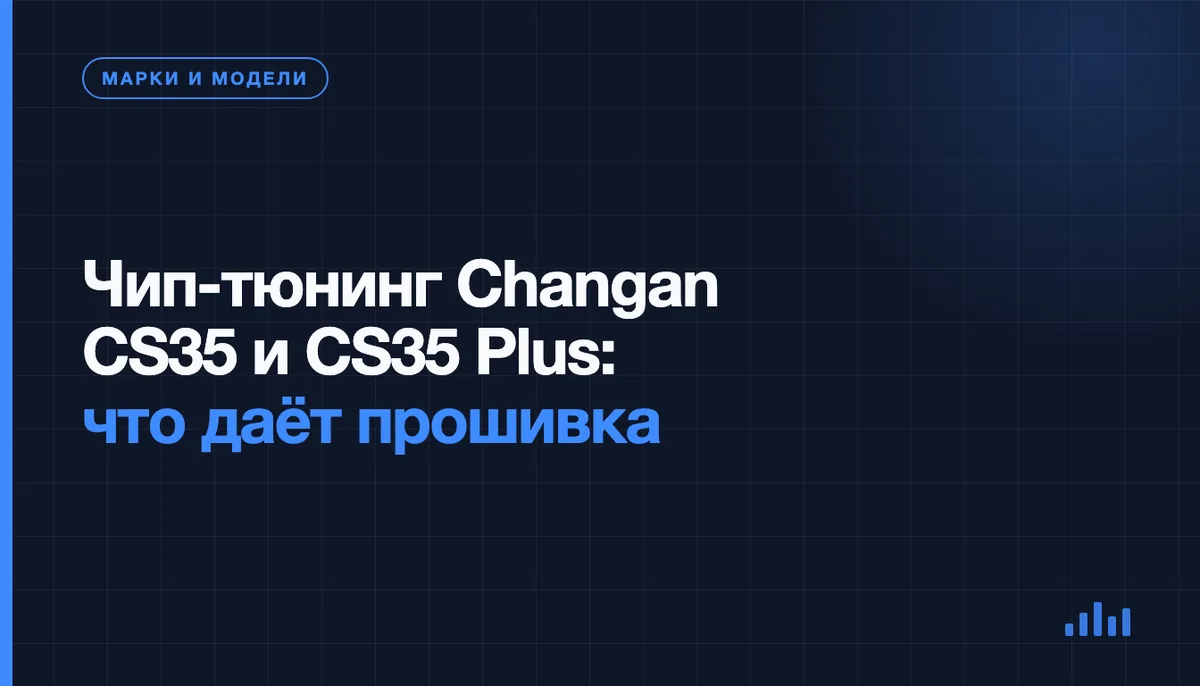 Changan CS35 Plus, вид спереди в три четверти