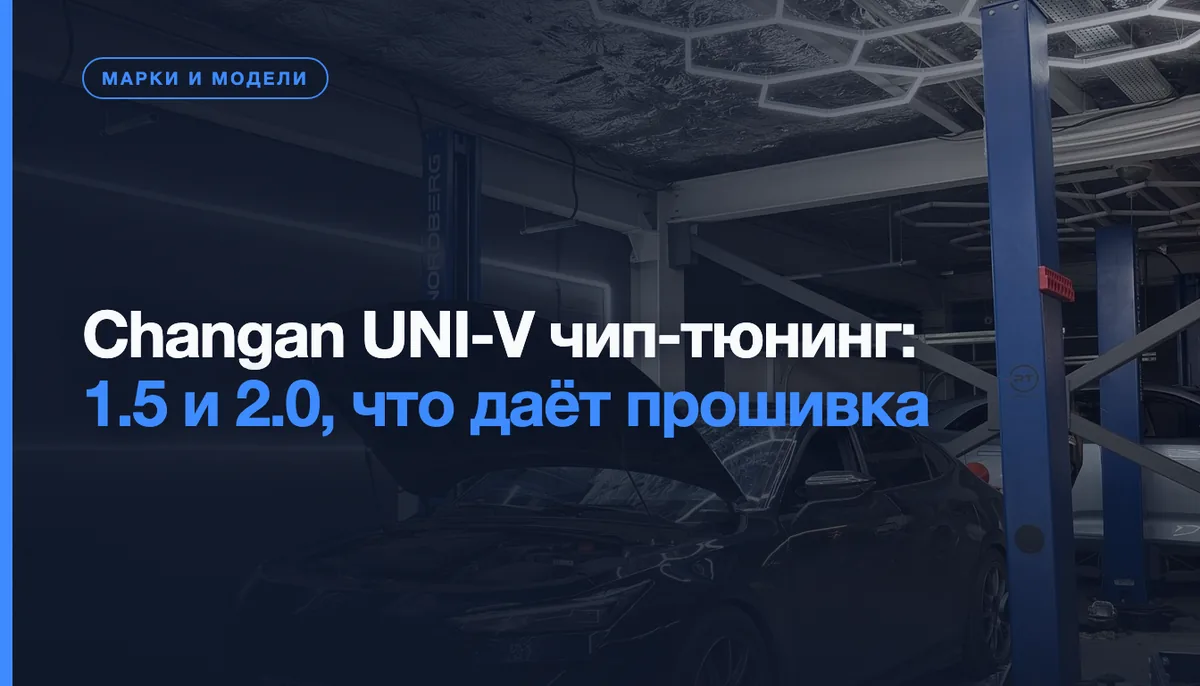 Changan UNI-V на дороге