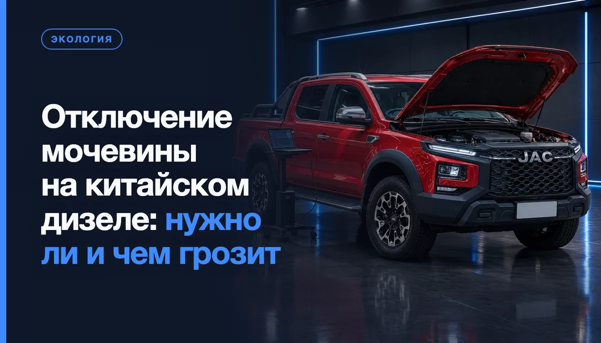 Дизельный пикап JAC T9 в цехе, к нему подключён ноутбук диагностики